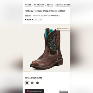 Heritage Dapper Western Boot — Royal Chocolate